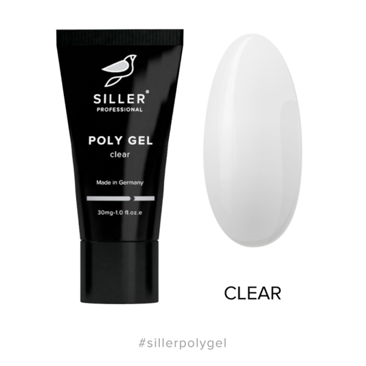 Poly Gel Siller Modelagem poligel (Clear) 30 ml.