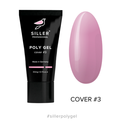 Poly Gel Modeling polygel cover №3 30 ml Siller