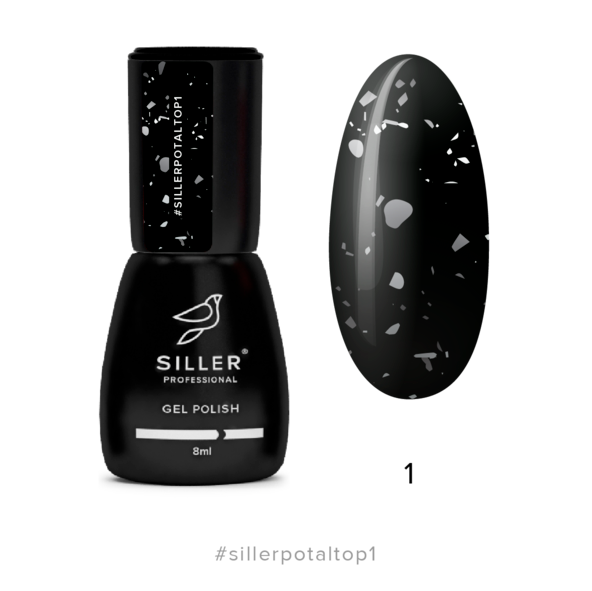 Top Potal №1 (silver) 8 ml Siller