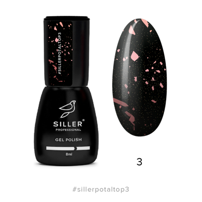 Top Potal №3 (pink gold) 8 ml Siller