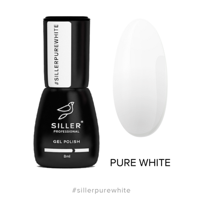 Gel Polish Pure White 8 ml Siller