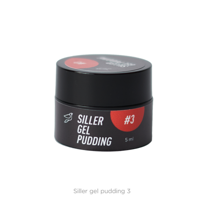 Gel Pudding №3 ЧЕРВОНИЙ 5 мл Siller