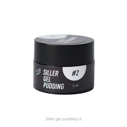 Gel Pudding Nr. 2 WEISS 5 ml Siller